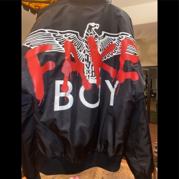 BOY LONDON Fake Boy Bomber Jacket - Picture 2 of 8